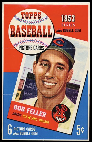 1953 Topps Baseball Cards Store Display